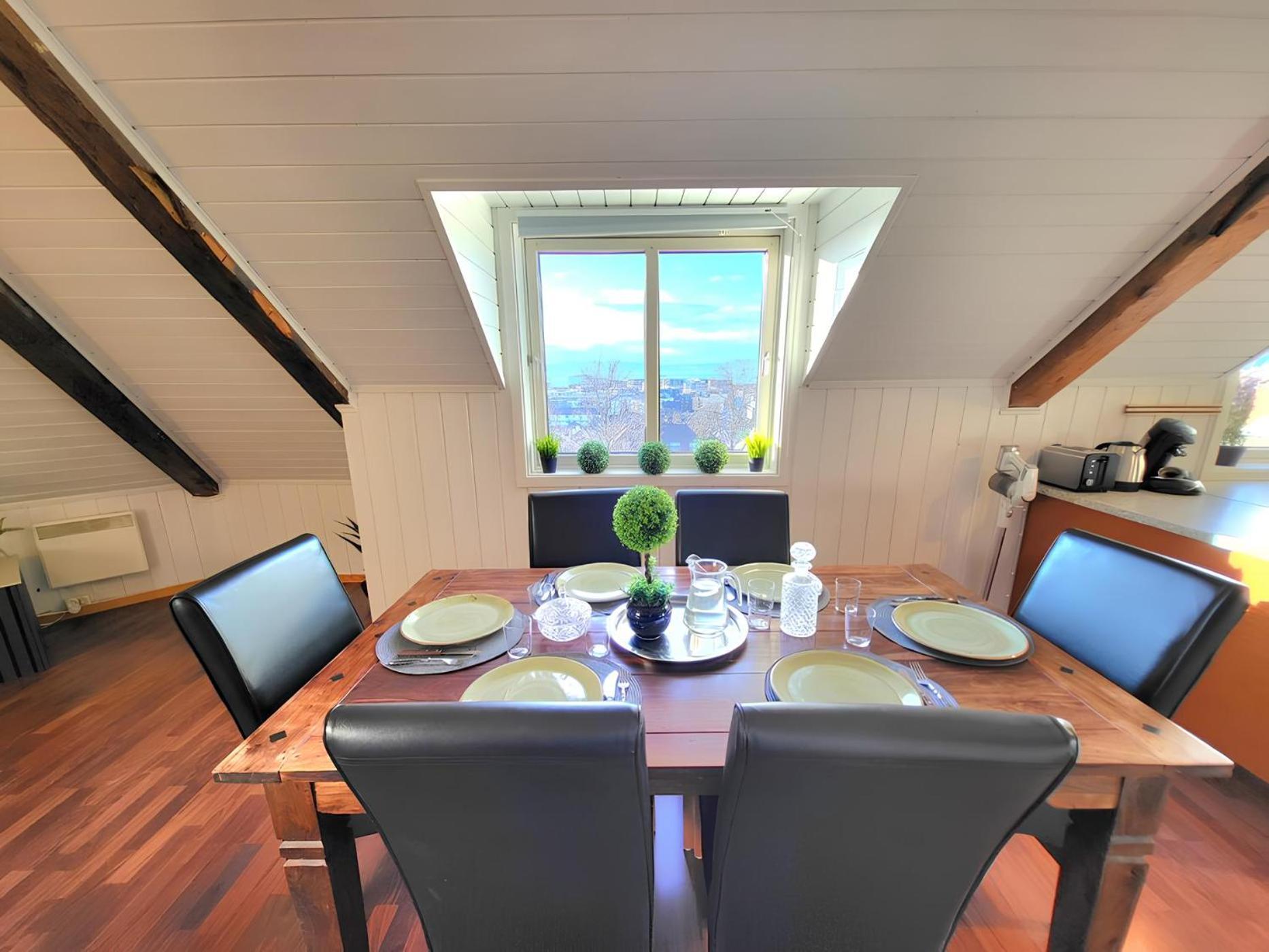トロンハイムSunset Penthouse, Fjord View & Parkingアパートメント エクステリア 写真